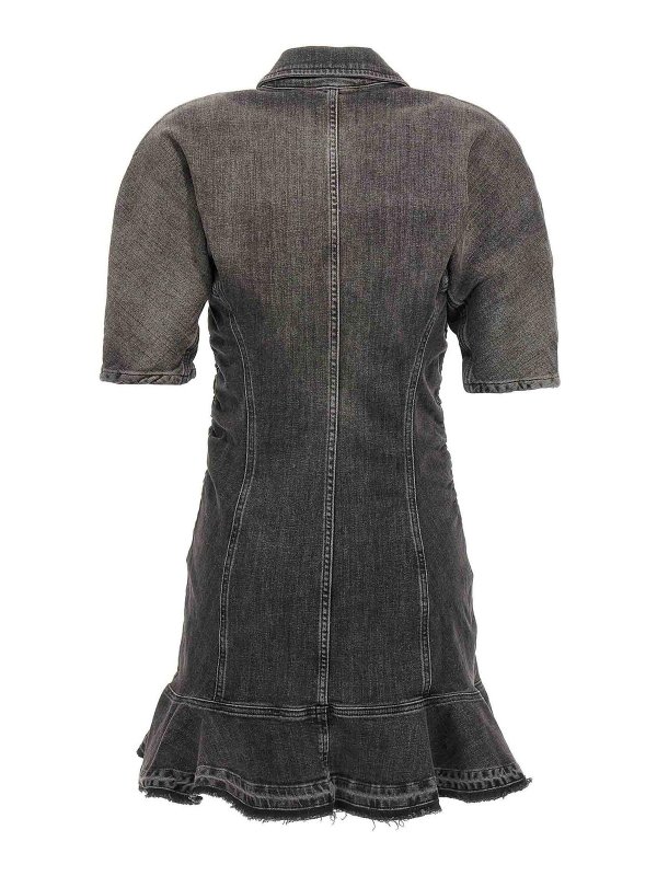 GANNI: short dresses online - Tint Edge Dress