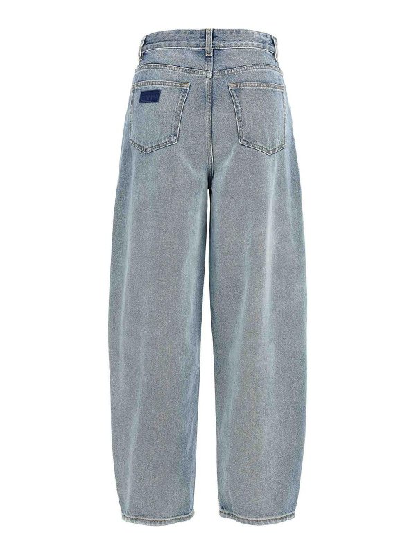 GANNI: Jeans évasés online - Jean Bootcut - Bleu Clair