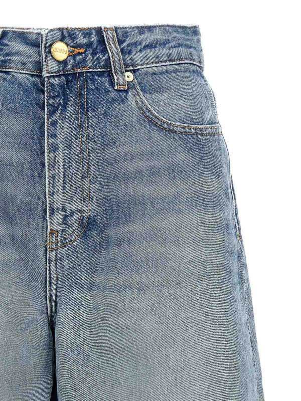 The Best Shops GANNI: Jeans évasés - Jean Bootcut - Bleu Clair
