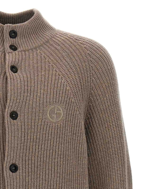 The Best Shops GIORGIO ARMANI: Cárdigans - Cárdigan - Marrón