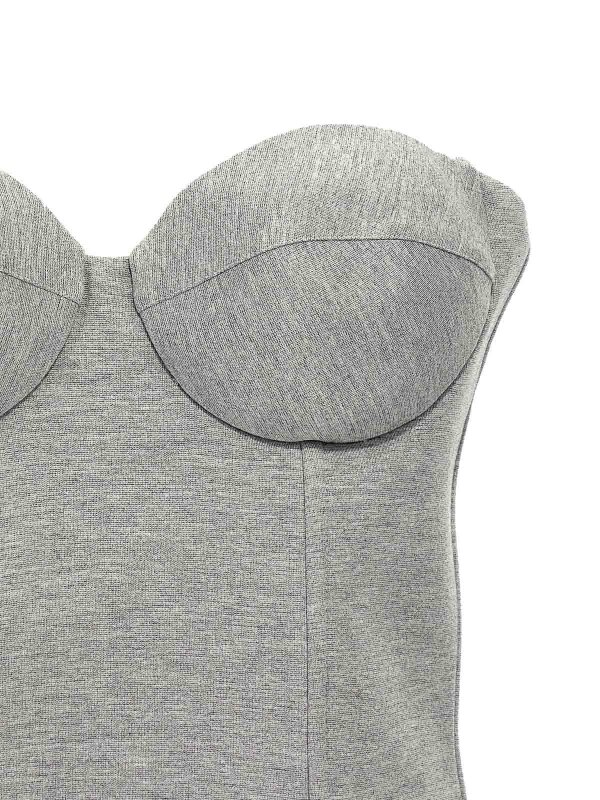 The Best Shops GIUSEPPE DI MORABITO: Tops y camisetas sin mangas - Top - Gris