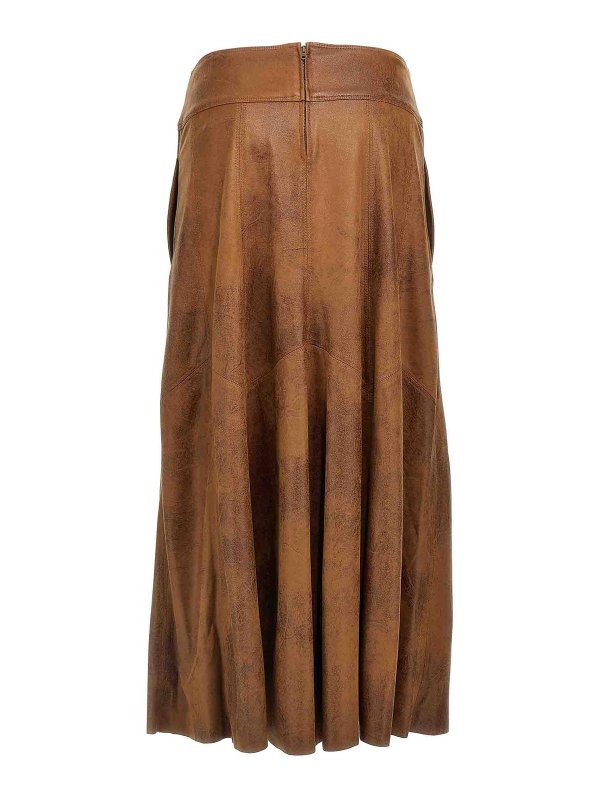 ISABEL MARANT: Knielange und Midi Röcke online - Midirock - Braun