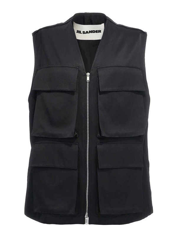 JIL SANDER: maglieria gilet - 14 Gilet
