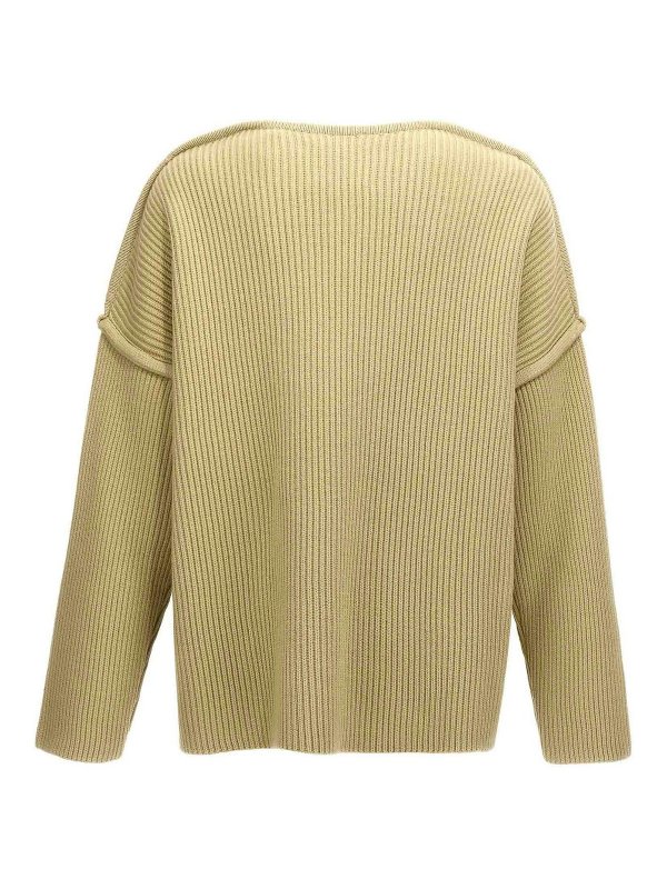 JIL SANDER: Cardigans online - Cardigan - Vert