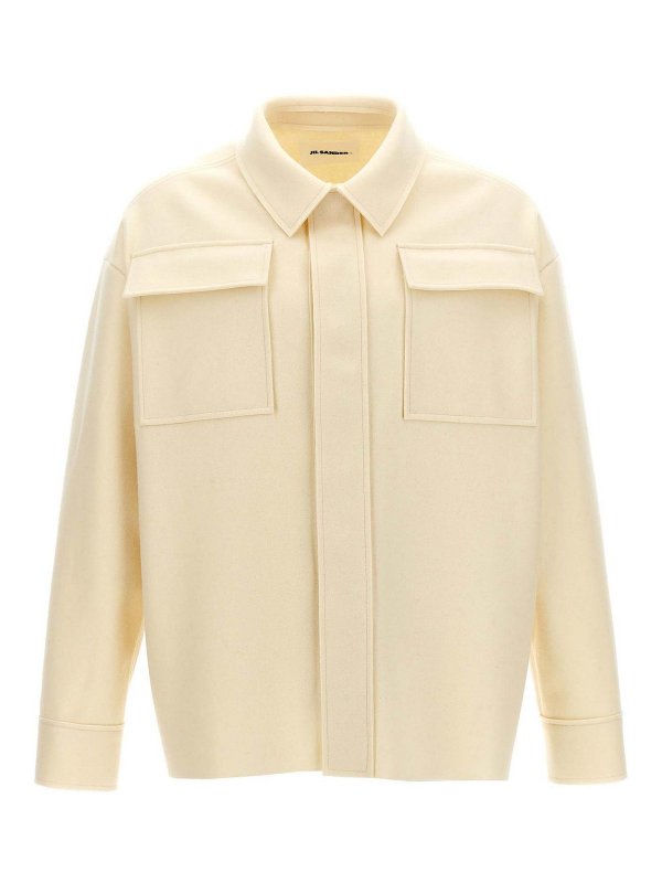 JIL SANDER: Hemden - Hemd - Weiß