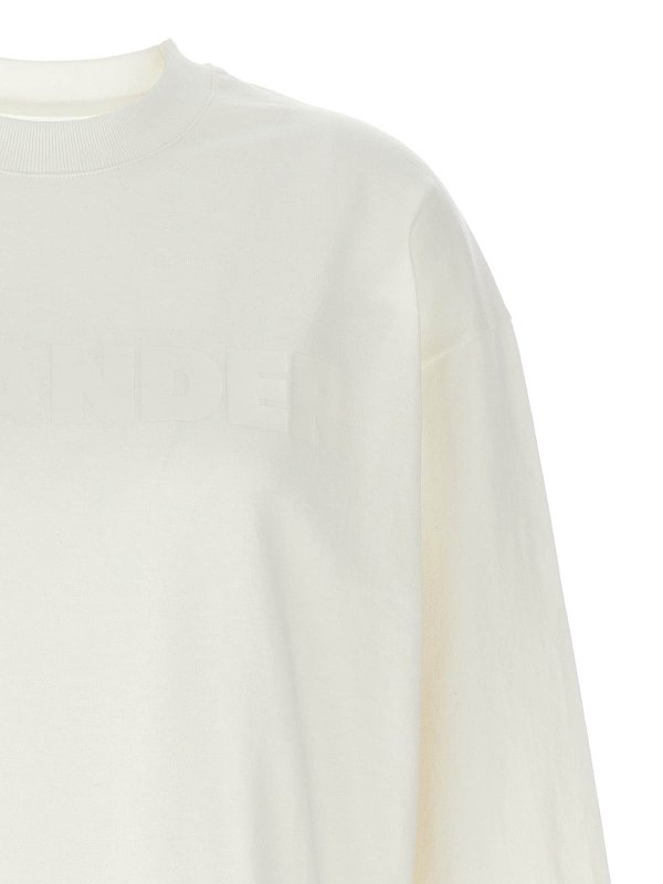 The Best Shops JIL SANDER: t-shirts - Logo Print T-Shirt