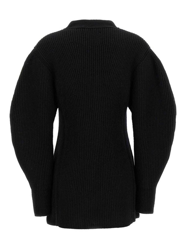 JIL SANDER: Cárdigans online - Cárdigan - Negro