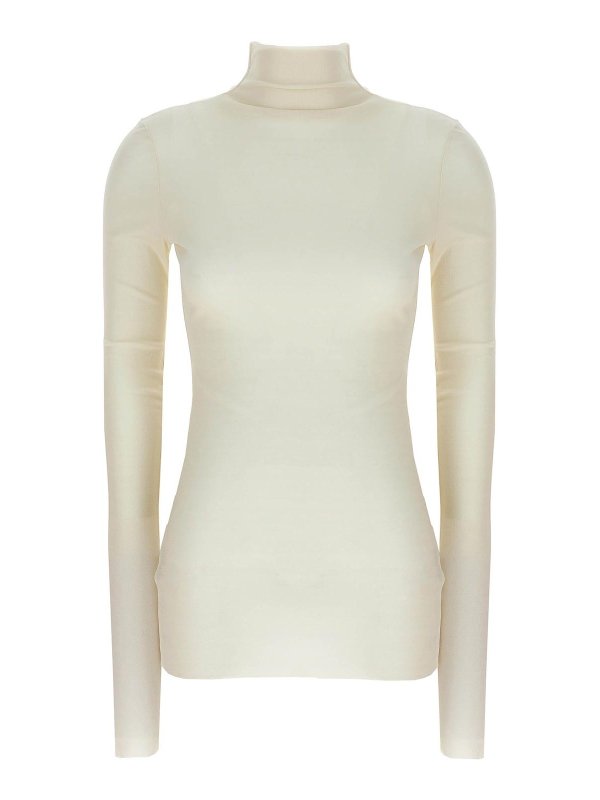 JIL SANDER: Tops y camisetas sin mangas - Top - Blanco