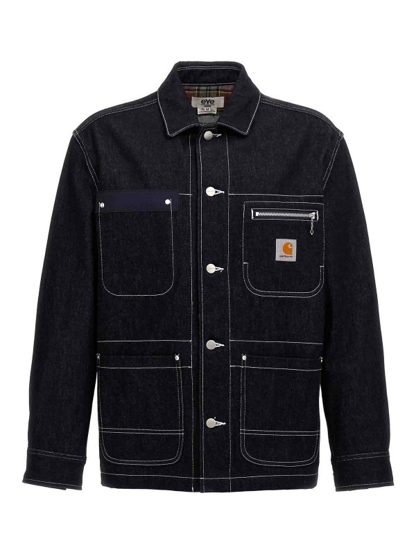 JUNYA WATANABE: Blazer - Blazer - Blau