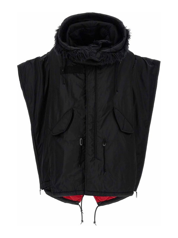 JUNYA WATANABE: Gilets - Blazer - Noir