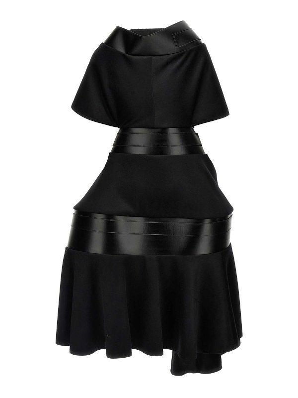 Junya Watanabe Asymmetrical Coat - Black - Women | JNC0271