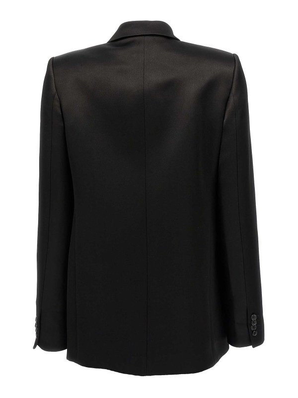 KHAITE: Blazer online - Blazer - Negro