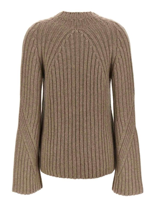 KHAITE: クルーネック online - クルーネック - ベージュ