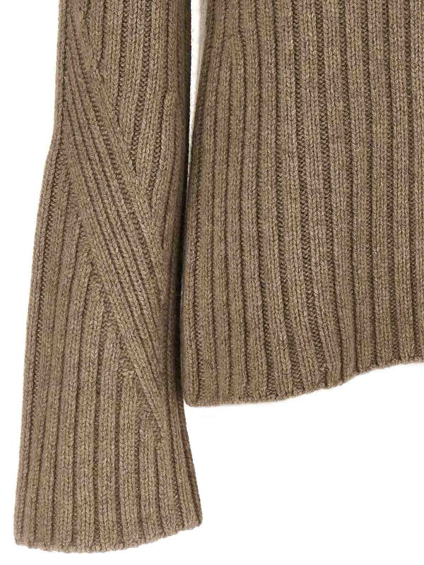 クルーネック - ベージュ shop online: KHAITE