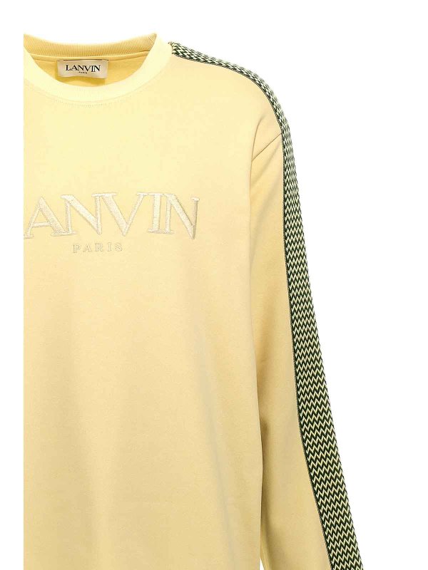 The Best Shops LANVIN: Sweatshirts & Sweaters - Brod  Side Curb Sweatshirt