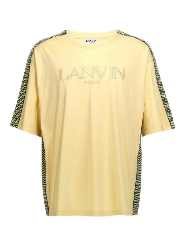LANVIN: T-shirts - T-Shirt - Jaune