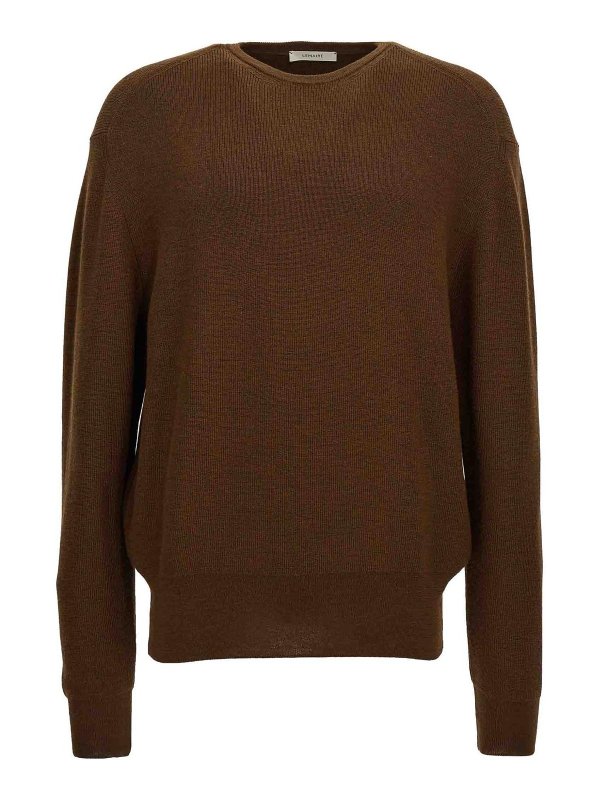LEMAIRE: クルーネック - クルーネック - ブラウン