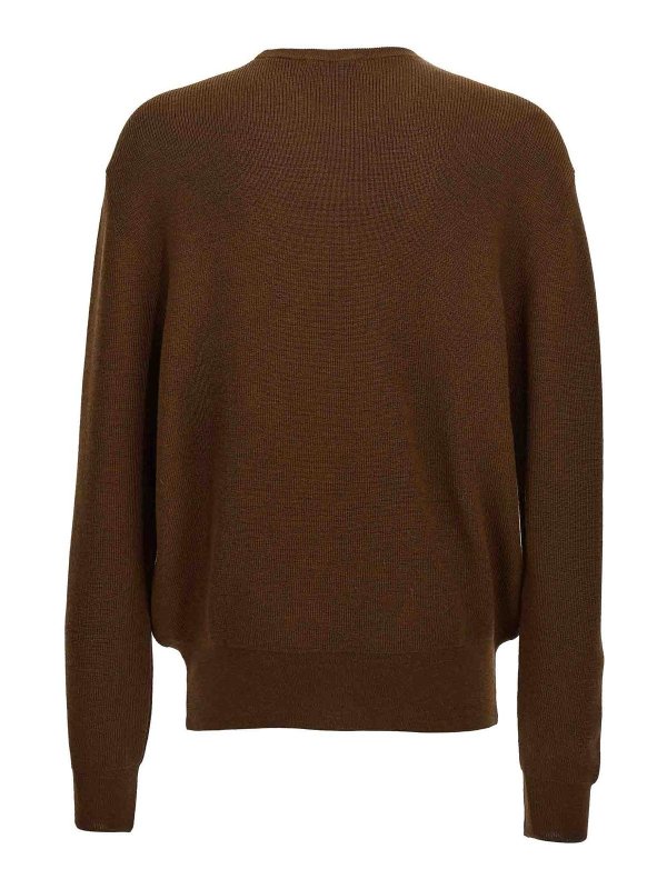 LEMAIRE: クルーネック online - クルーネック - ブラウン