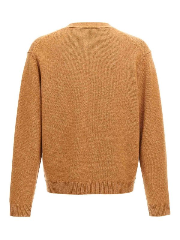 MAISON KITSUNÉ: cardigans online - Fox Head Cardigan