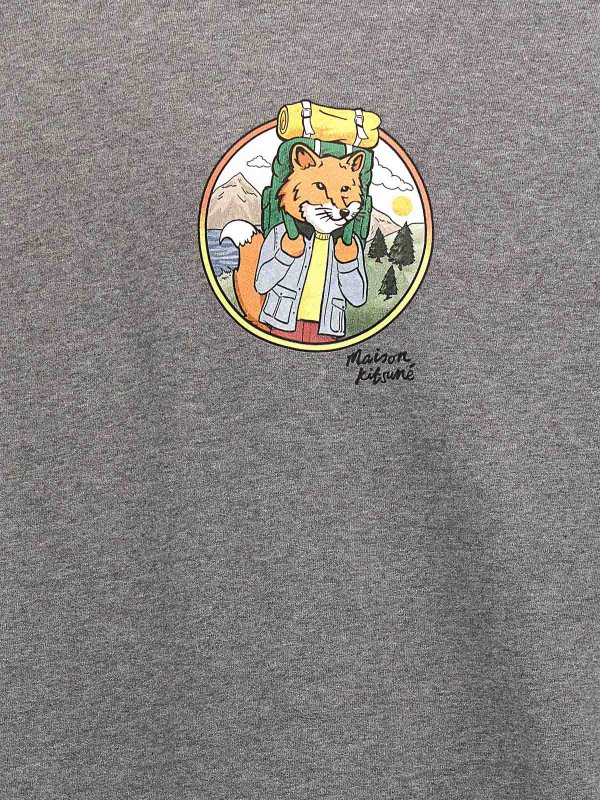 Sweatshirt - Grau shop online: MAISON KITSUNÉ