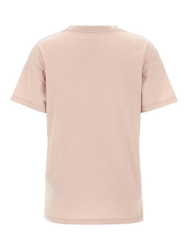 Maison Margiela: T-shirts online - T-Shirt - Couleur Chair
