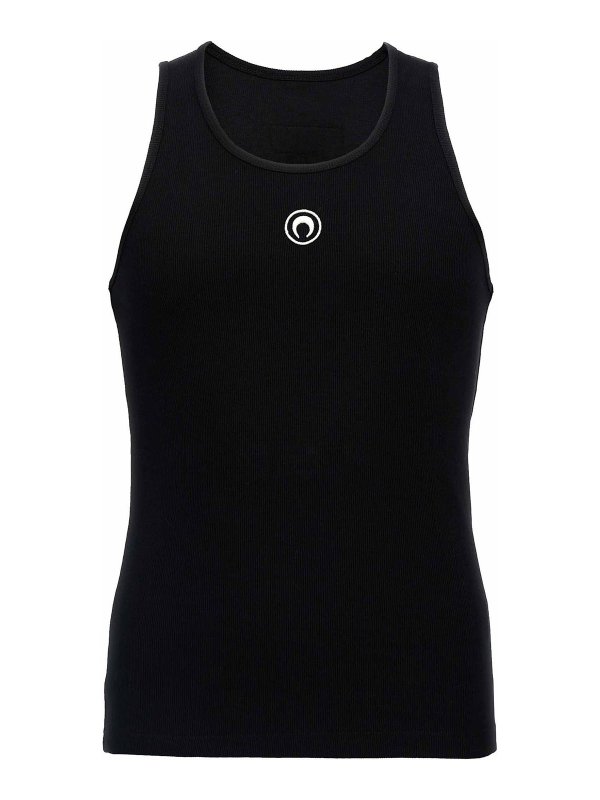 MARINE SERRE: Tops und Tank Tops - Top - Schwarz