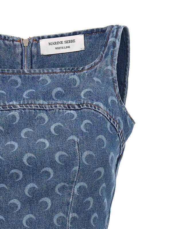 The Best Shops MARINE SERRE: ショートドレス - ショートドレス - Moon Laser