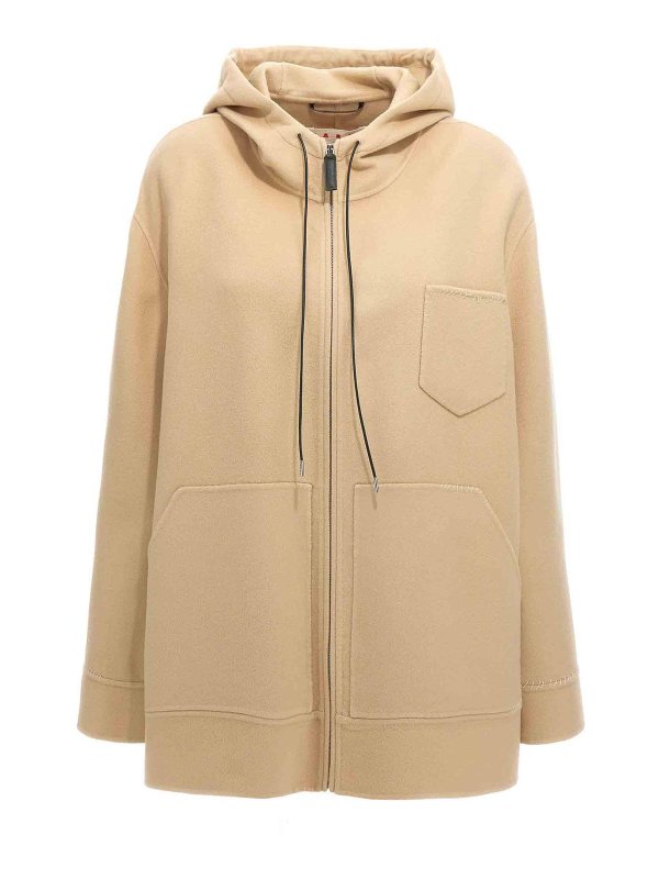 Marni: ブレザー - ブレザー - ベージュ