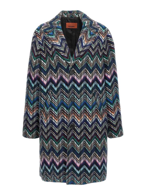 MISSONI: short coats - Zigzag Coat