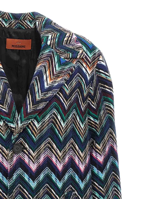 The Best Shops MISSONI: short coats - Zigzag Coat