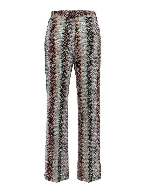 MISSONI: Trousers Shorts online - Zig Zag Lam Pants
