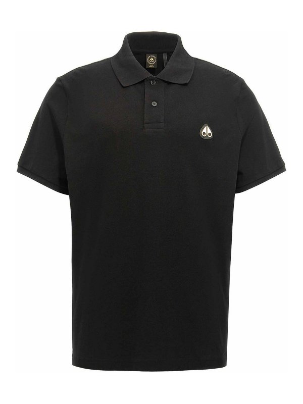 MOOSE KNUCKLES: Polos - Polo - Negro