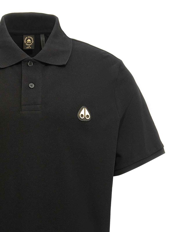 The Best Shops MOOSE KNUCKLES: Polos - Polo - Negro