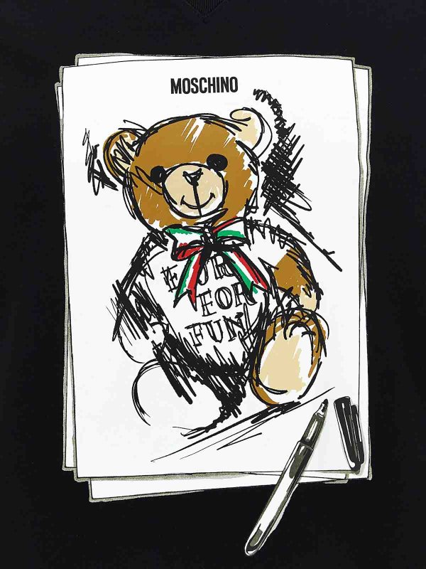 Sweatshirt shop online: MOSCHINO