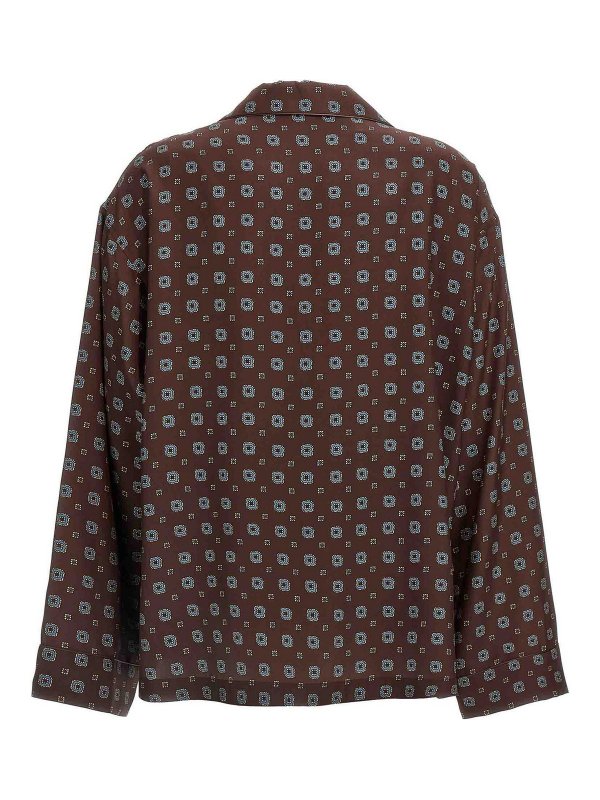 MOSCHINO: shirts online - Patterned Shirt