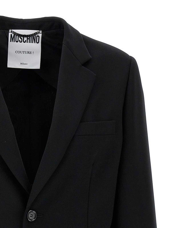 The Best Shops MOSCHINO: Blazer - Blazer - Negro