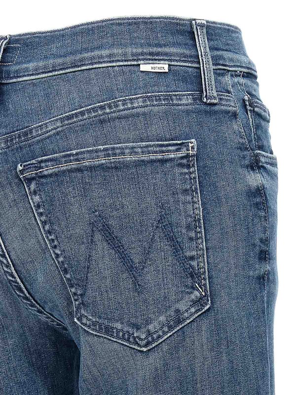 ブーツカットジーンズ - ブルー shop online: MOTHER