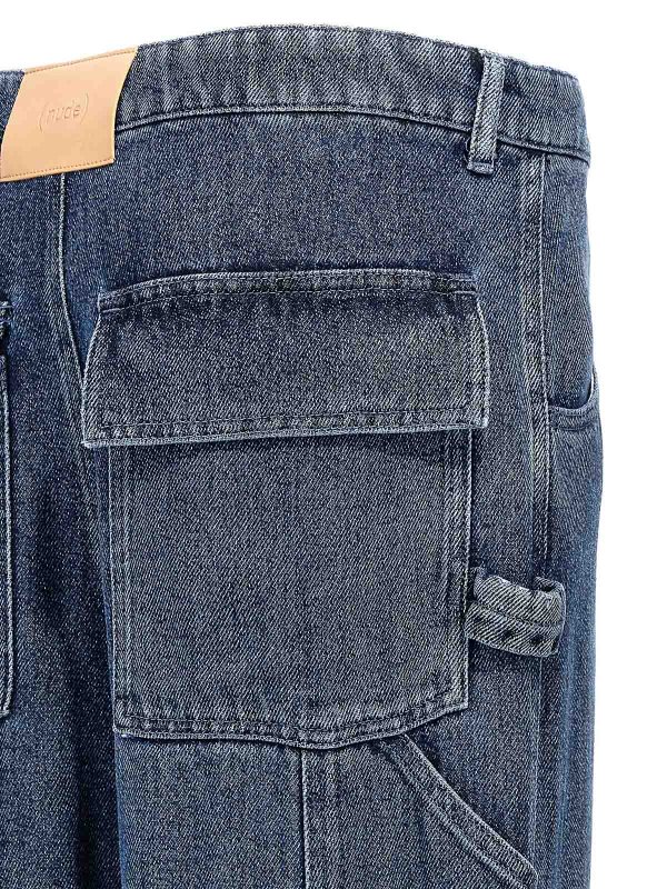 Wide Leg Lyocell Jeans shop online: Nude