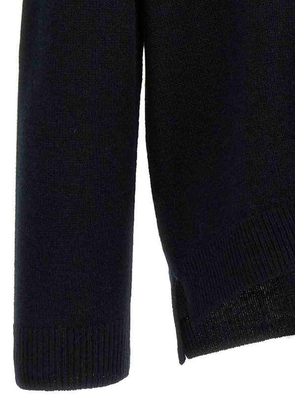 クルーネック - 黒 shop online: P.A.R.O.S.H.