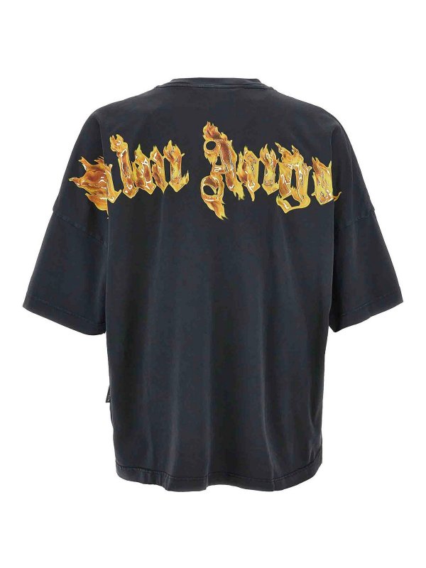Palm Angels: Camisetas online - Camiseta - Negro