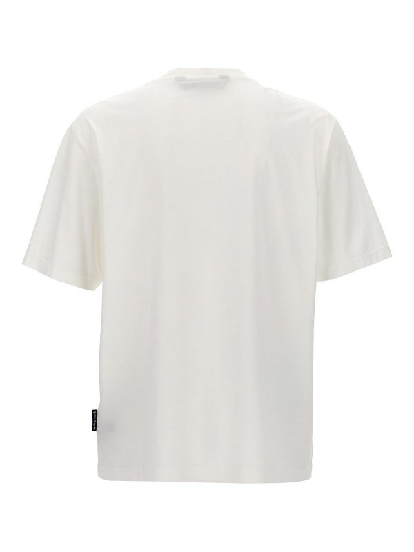 Palm Angels: T-shirts online - T-Shirt - Weiß