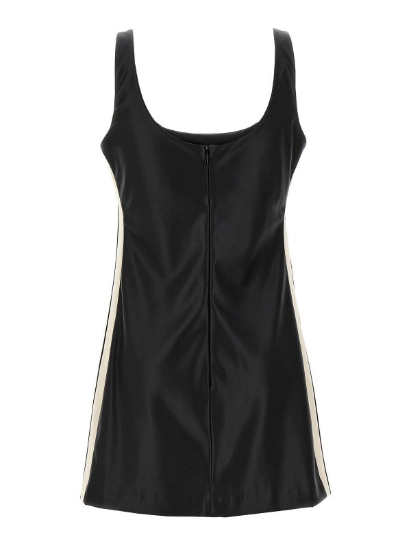 Palm Angels: abiti corti online - Abito sportivo effetto pelle