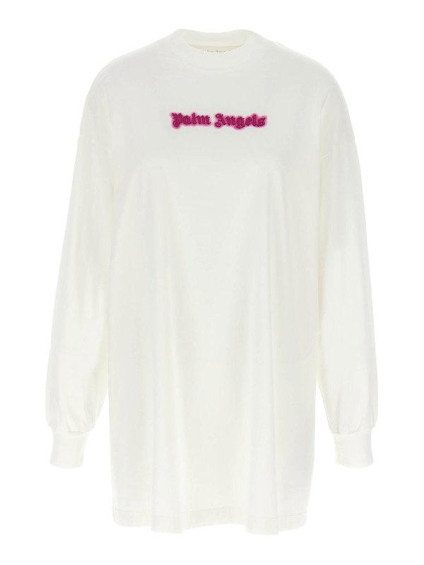 Palm Angels: ショートドレス - ショートドレス - 白