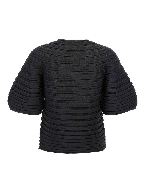 PLEATS PLEASE ISSEY MIYAKE: t-shirts online - Mushroom Knit T-Shirt