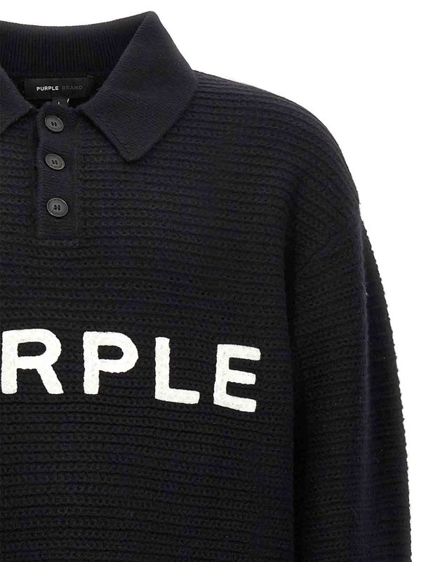 The Best Shops PURPLE BRAND: Cardigans - Cardigan - Noir