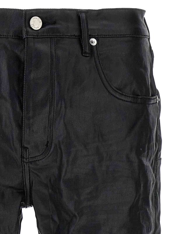 The Best Shops PURPLE BRAND: ブーツカットジーンズ - ブーツカットジーンズ - 黒