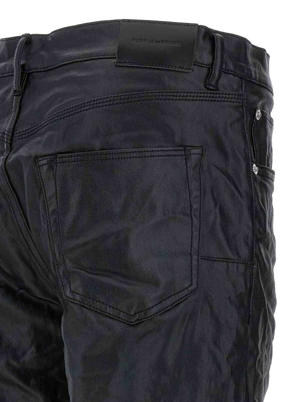 ブーツカットジーンズ - 黒 shop online: PURPLE BRAND