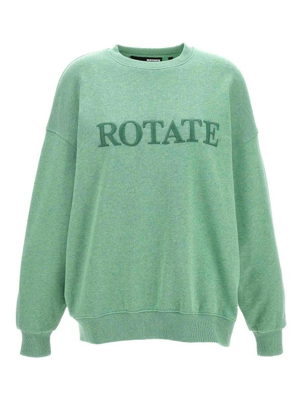 ROTATE Birger Christensen: Felpe e maglie - Felpa girocollo con logo