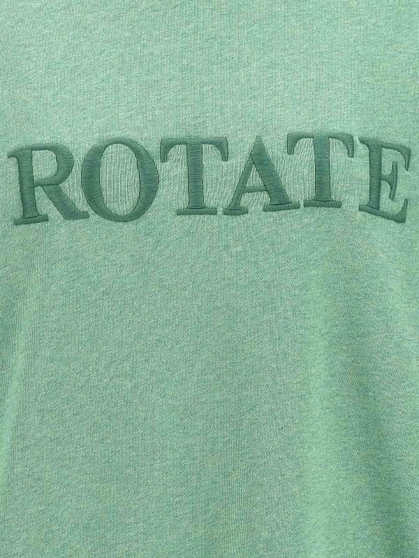 Felpa girocollo con logo shop online: ROTATE Birger Christensen