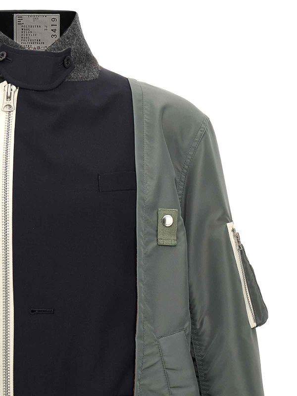 The Best Shops Sacai: blazers - Suiting Jacket